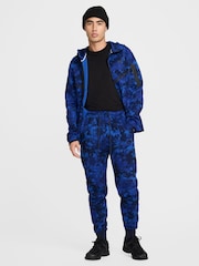 Nike Game Blue Tech Fleece Camo Joggers - Image 9 of 10