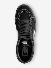Vans Womens SK8 Hi Check Trainers - Image 3 of 5