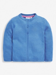 JoJo Maman Bébé Cornflower Girls Classic Cardigan - Image 1 of 1