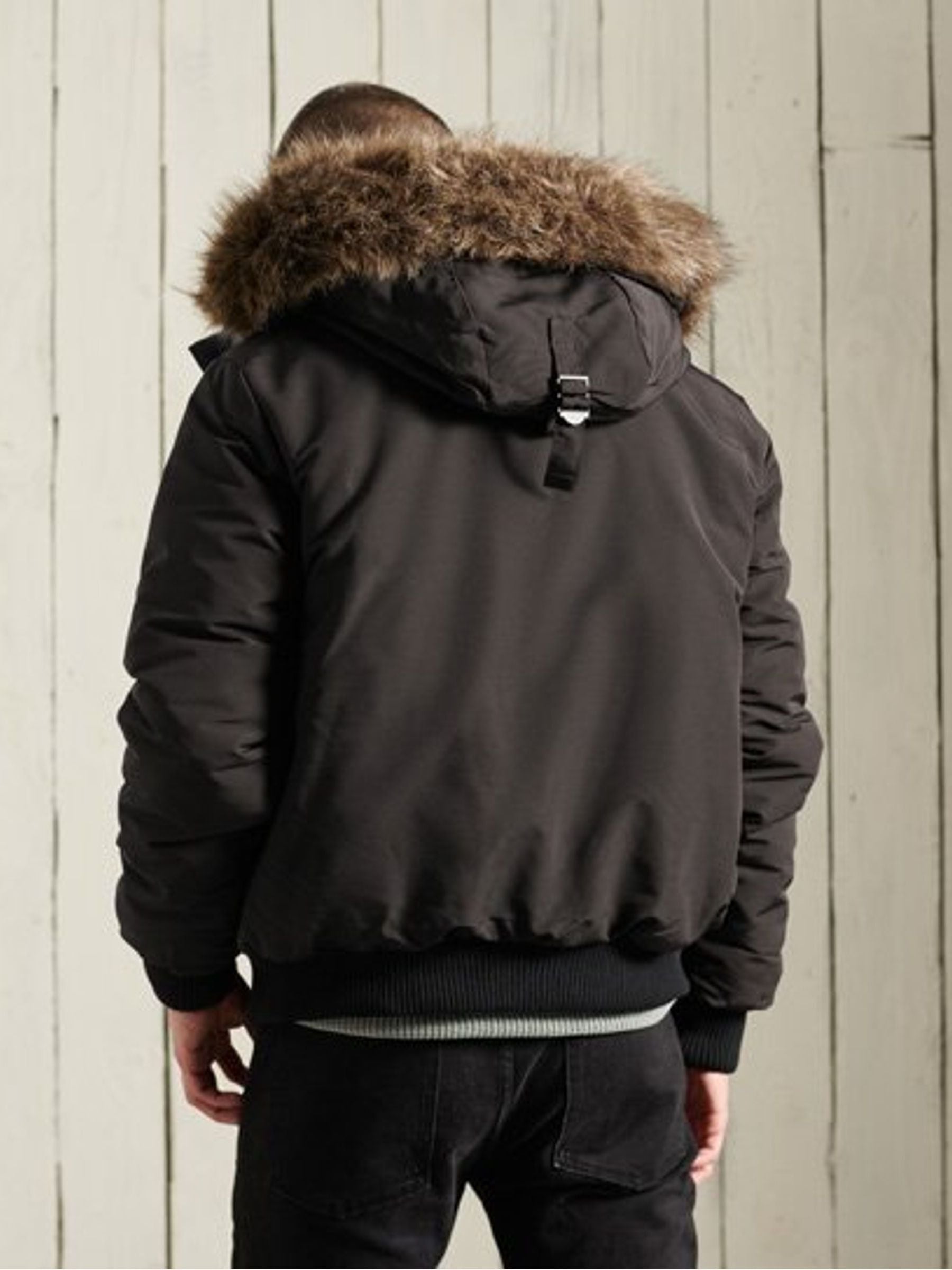 Buy Superdry Black Everest Bomber Jacket from Next Luxembourg