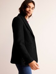 Boden Black The Marylebone Textured Blazer - Image 3 of 6