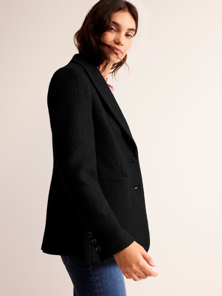 Noir - Boden Blazer texturé Marylebone - Image 3 of 6