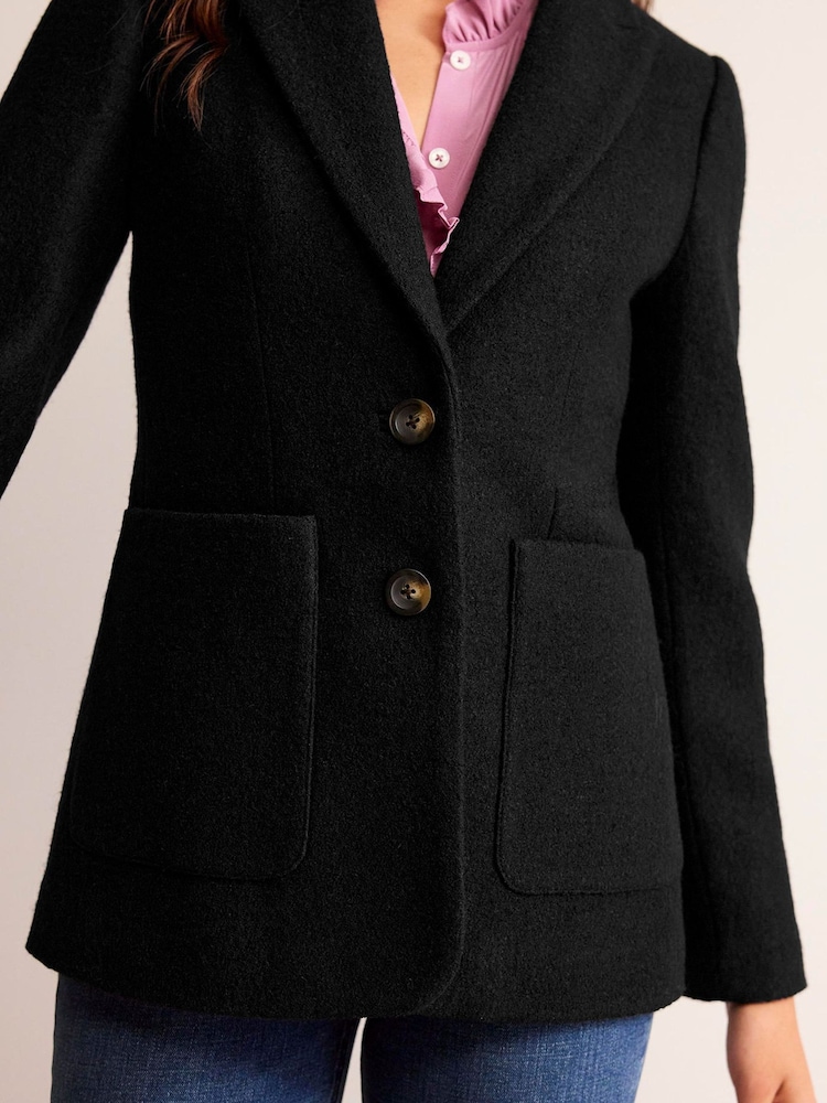 Noir - Boden Blazer texturé Marylebone - Image 4 of 6