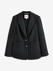 Boden Black The Marylebone Textured Blazer - Image 6 of 6