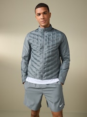 Nike Grey Therma-FIT Aeroloft Running Jacket - Image 1 of 8