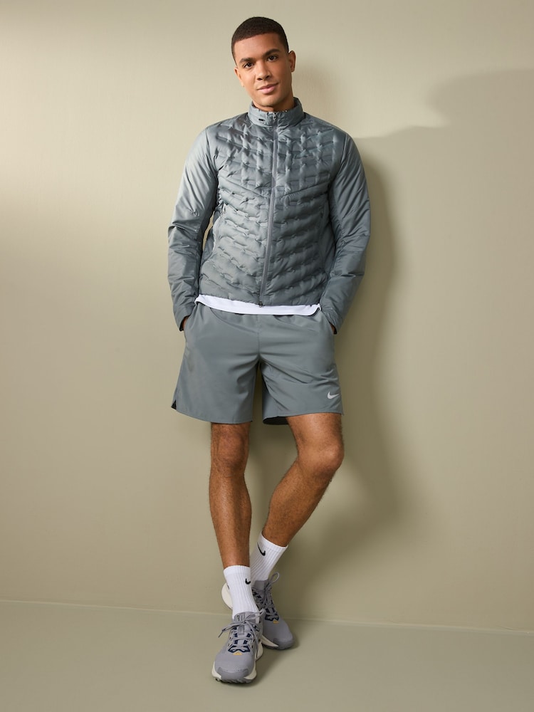 Nike Grey Therma-FIT Aeroloft Running Jacket - Image 2 of 8