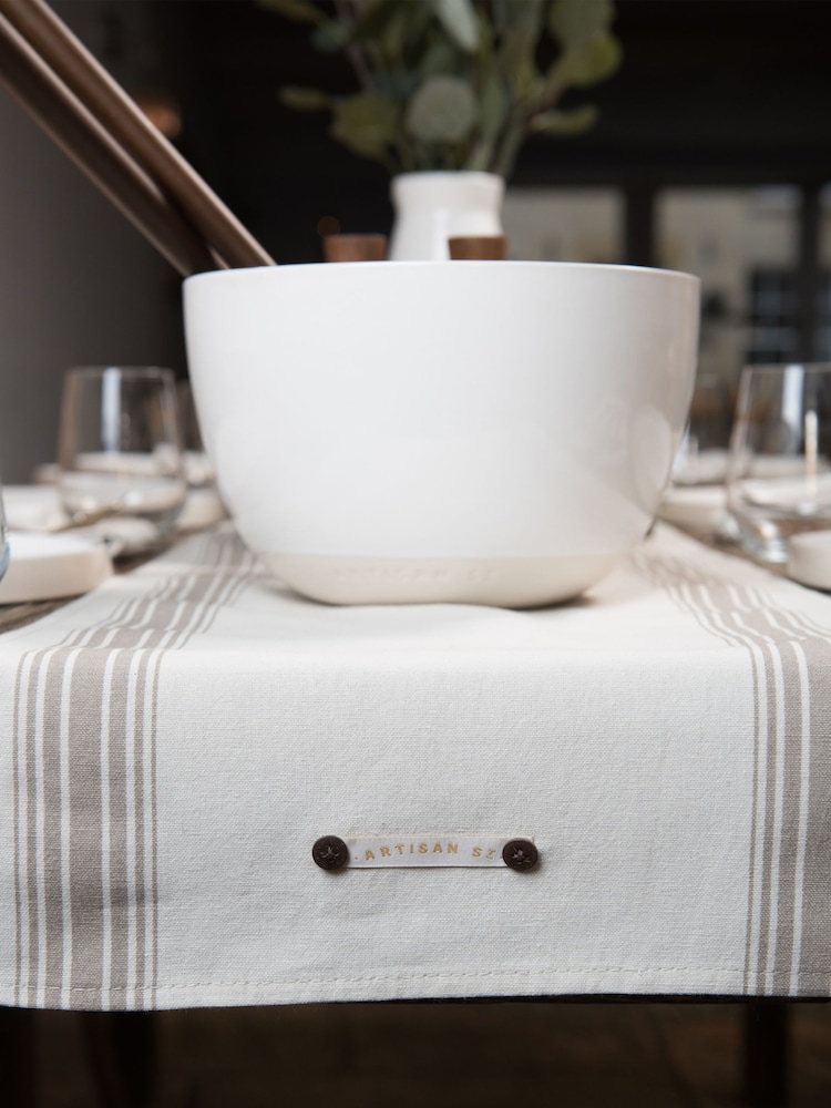 Artisan Street White Salad Bowl - Image 1 of 3