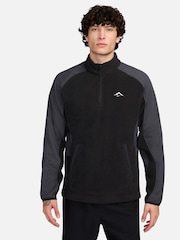 Nike Black Trail Polartec Fleece Zip Sweatshirt - Image 1 of 4