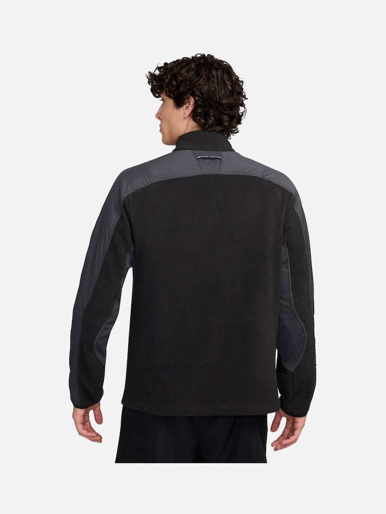 Nike Black Trail Polartec Fleece Zip Sweatshirt - Image 2 of 4