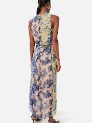 Jigsaw Pink Ikat Posy Maxi Dress - Image 2 of 4