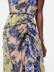Jigsaw Pink Ikat Posy Maxi Dress - Image 4 of 4