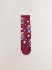 Paddington Bear Licensed Ankle Socks 4 Pack - Image 3 of 7