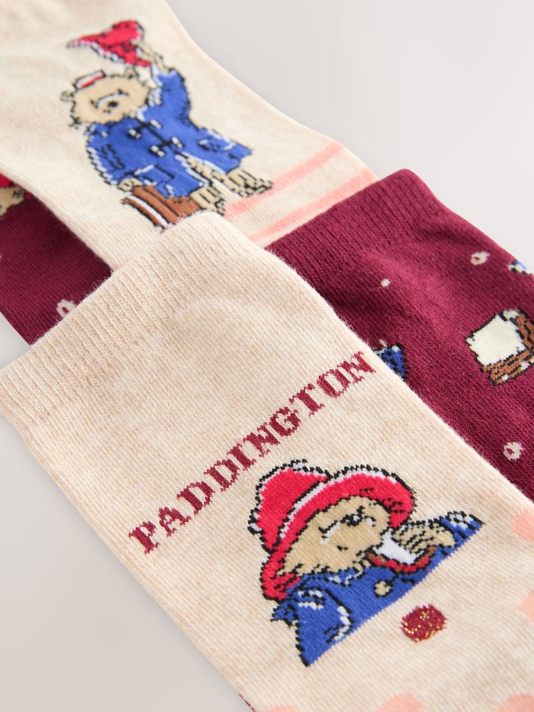 Paddington Bear Licensed Ankle Socks 4 Pack - Image 7 of 7