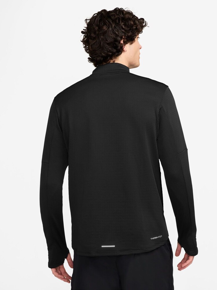 Nike Black Repel Element Quarter Zip Running Top - Image 2 of 4