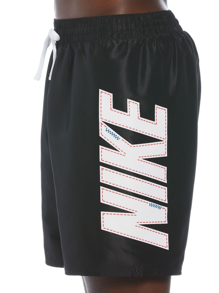 Плавательные шорты Nike Block Logo 7 Inch Volley Swim Shorts - Изображение 1 из 7