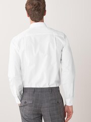 White Regular Fit Single Cuff Cotton Shirts 3 Pack - Image 2 of 11