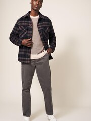White Stuff Blue Hatchgate Check Jacket - Image 1 of 6
