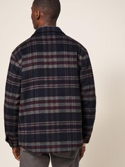 White Stuff Blue Hatchgate Check Jacket - Image 2 of 6