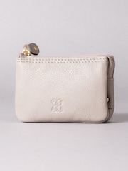 Lakeland Leather Grey Multi Pocket Coin Purse - Image 2 of 5