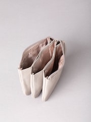 Lakeland Leather Grey Multi Pocket Coin Purse - Image 3 of 5