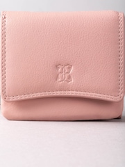 Lakeland Leather Pink Small Flapover Purse - Image 4 of 4