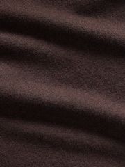 Maro închis - Pantaloni lejeri din tricot Gap CashSoft - Imaginea 5 din 5