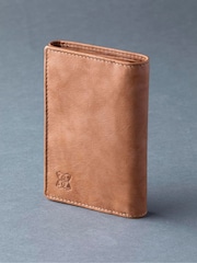 Jasnobrązowy - Skórzany portfel trzyczęściowy Lakeland Leather Bowston - Image 1 of 6