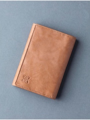 Jasnobrązowy - Skórzany portfel trzyczęściowy Lakeland Leather Bowston - Image 2 of 6