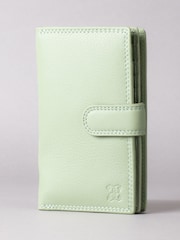 Lakeland Leather Green Medium Tab Purse - Image 1 of 5