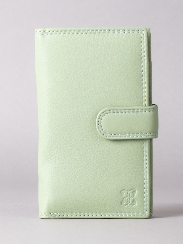 Lakeland Leather Green Medium Tab Purse - Image 2 of 5