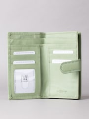 Lakeland Leather Green Medium Tab Purse - Image 4 of 5