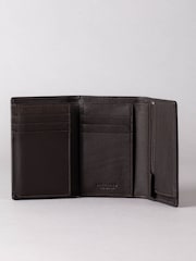Brązowy - Skórzany portfel trzyczęściowy Lakeland Leather Bowston - Image 3 of 5