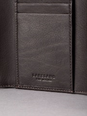 Brązowy - Skórzany portfel trzyczęściowy Lakeland Leather Bowston - Image 5 of 5