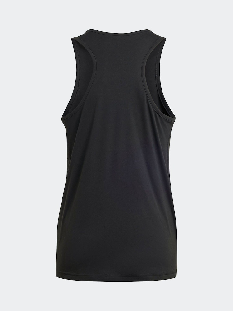 adidas Black Kids Team Tank Top - Image 12 of 12