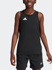 adidas Black Kids Team Tank Top - Image 3 of 12