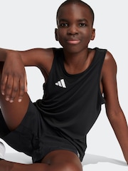 adidas Black Kids Team Tank Top - Image 4 of 12
