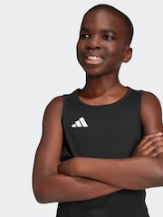 adidas Black Kids Team Tank Top - Image 5 of 12