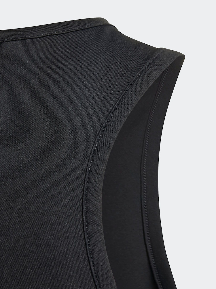 adidas Black Kids Team Tank Top - Image 9 of 12