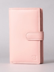 Lakeland Leather Pink Medium Tab Purse - Image 1 of 5