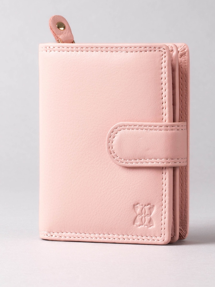 Lakeland Leather Pink Small Tab Purse - Image 1 of 5