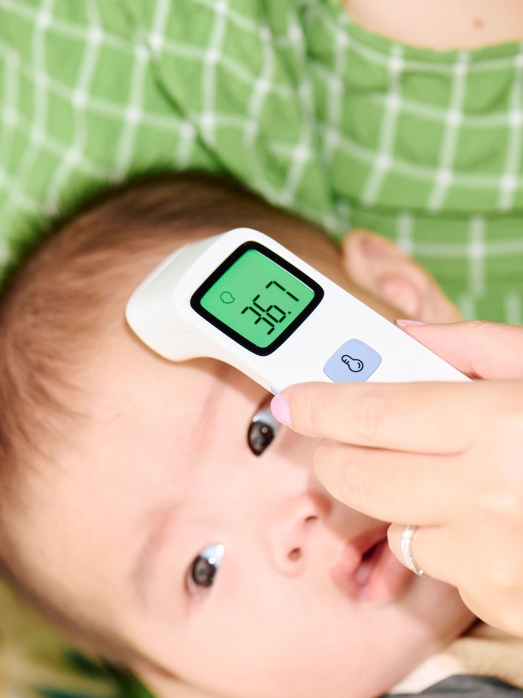 Tommee Tippee White No Touch Digital Thermometer - Image 1 of 5 Tommee Tippee White No Touch Digital Thermometer - Image 1 of 5