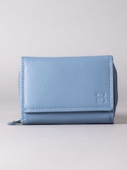 Lakeland Leather Light Blue Small Purse - Image 1 of 5