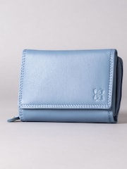 Lakeland Leather Light Blue Small Purse - Image 2 of 5