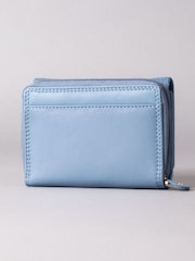 Lakeland Leather Light Blue Small Purse - Image 3 of 5