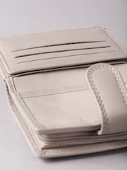 Grå - Lakeland Leather Small Tab Handväska - Bild 5 av 5
