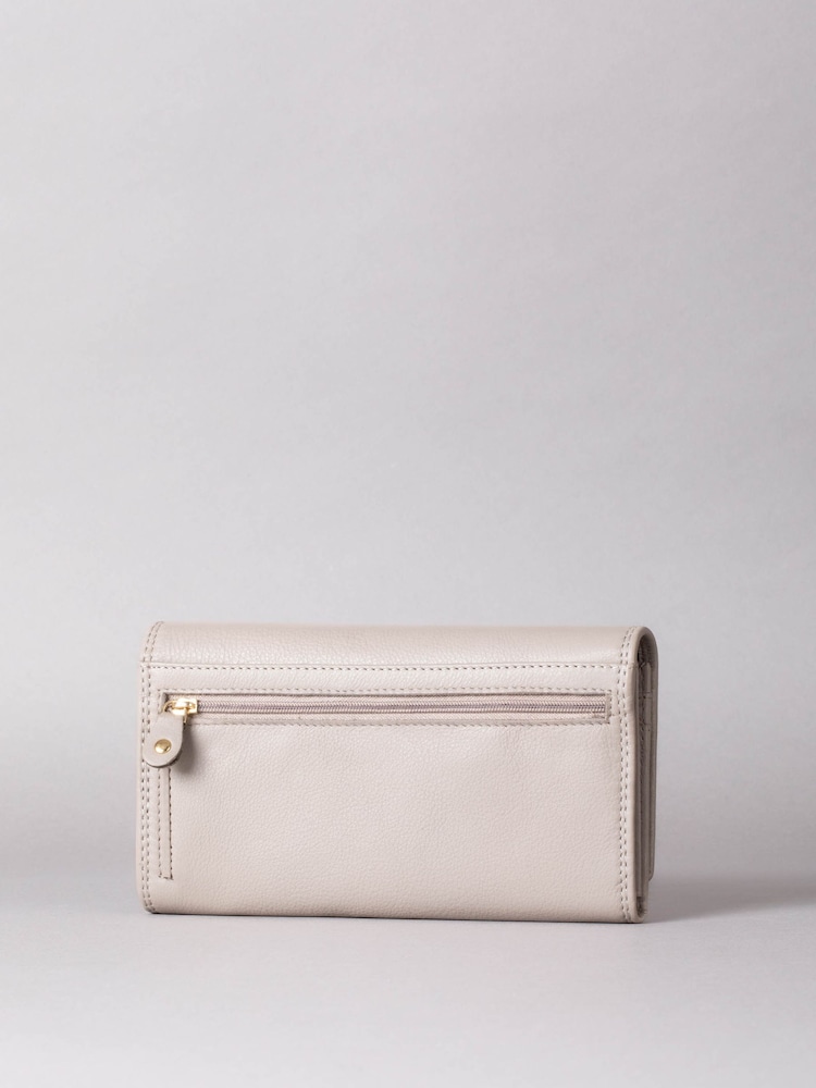 Lakeland Leather Grey Large Purse - Image 3 of 4