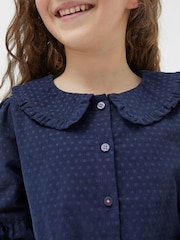 FatFace Blue Spot Cord Blouse - Image 3 of 5