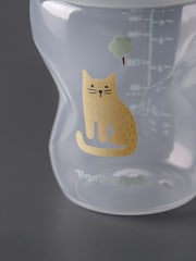 Tommee Tippee Clear Natural Chasing Colours Baby Bottle 2 x 260ml - Image 2 of 5