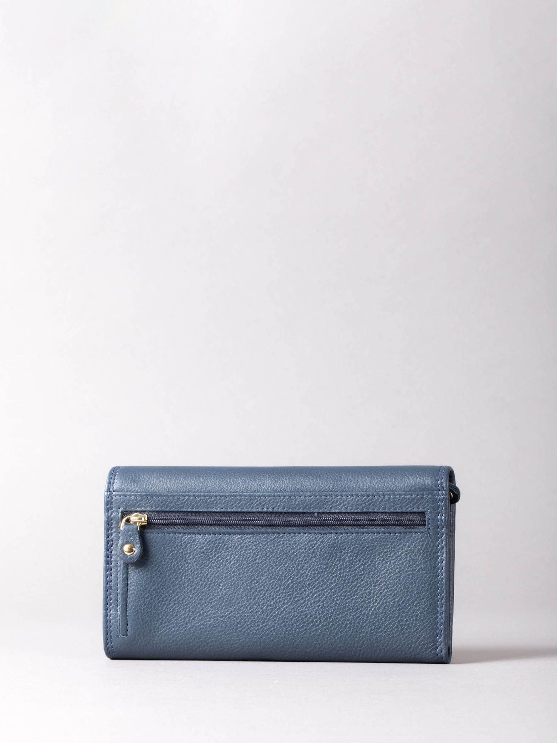 Next：日本 ネイビー ブルー - Lakeland Leather スモール