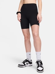Schwarz - Nike One Dri-FIT High-Waisted 8" Cycling Shorts - Bild 1 von 9